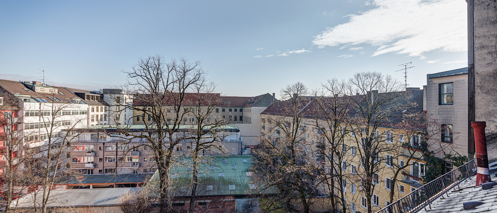 Střešní terasa bytu München Maxvorstadt 06 Zobrazit 5221