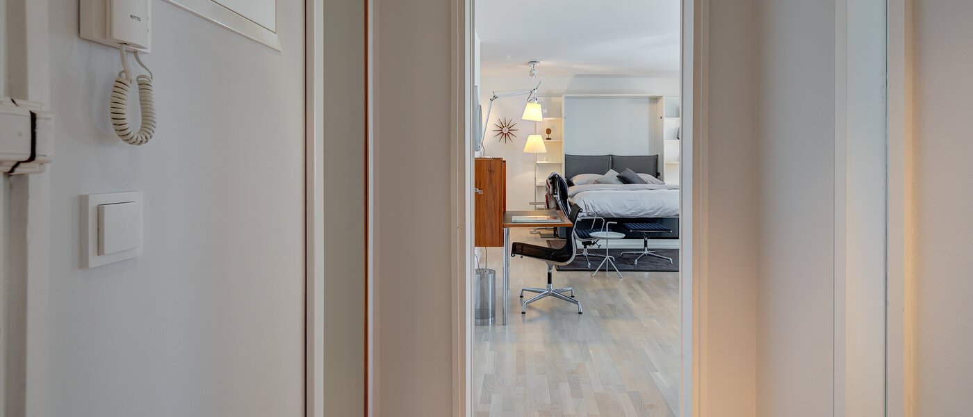 Plat München Schwabing (links der Leopoldstraße) 02 Gang/hal 5263