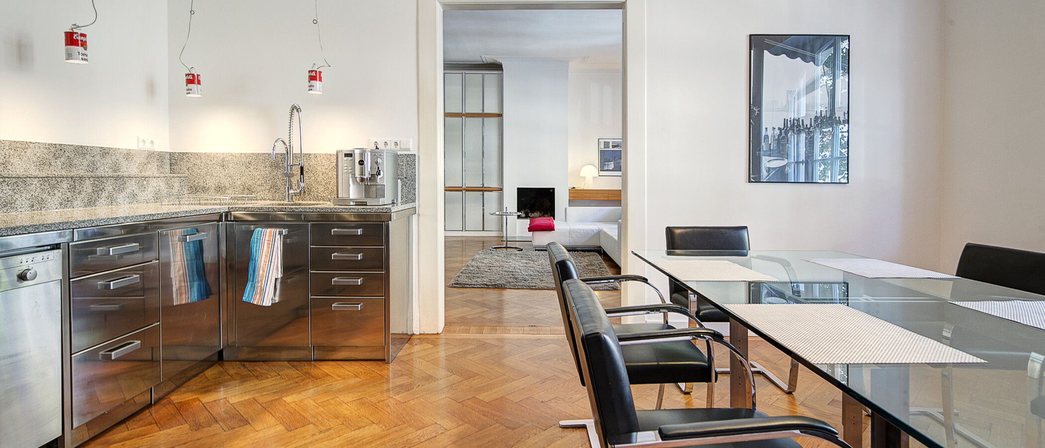 Ploché München Schwabing-West (rund um den Hohenzollernplatz) 03 Kuchyně 5273
