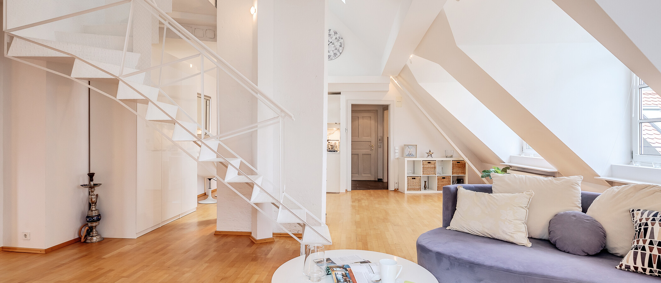 Galleri lägenhet München Westend 01 Vardagsrum 5354