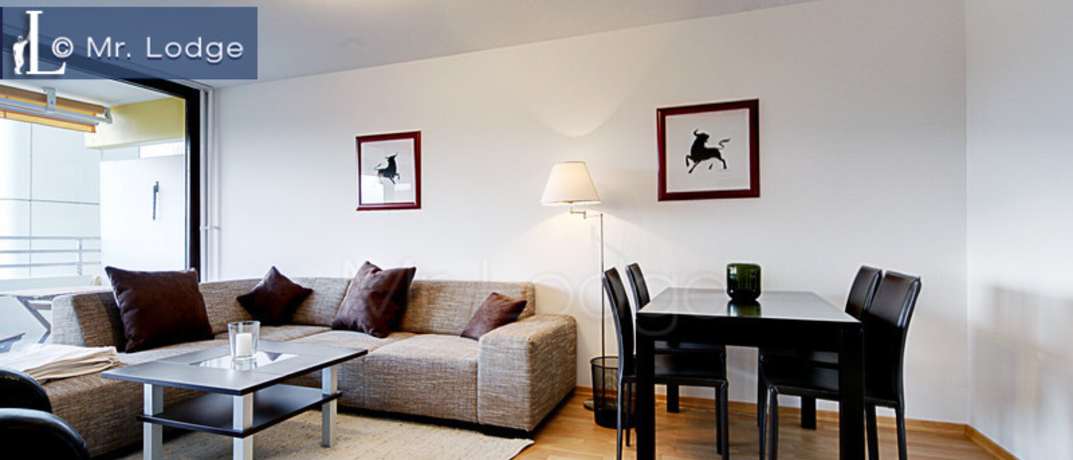Плосък München Schwabing (rechts der Leopoldstraße) 05 Living 5388