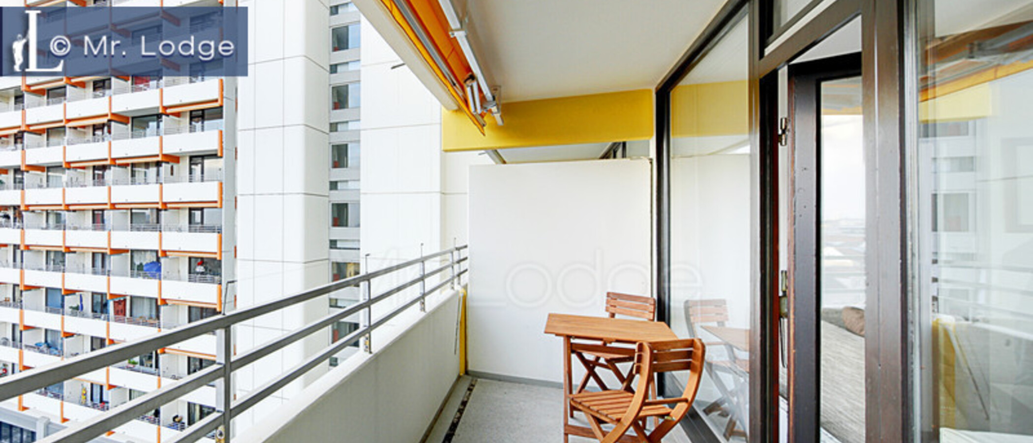 Плосък München Schwabing (rechts der Leopoldstraße) 02 Балкон 5388