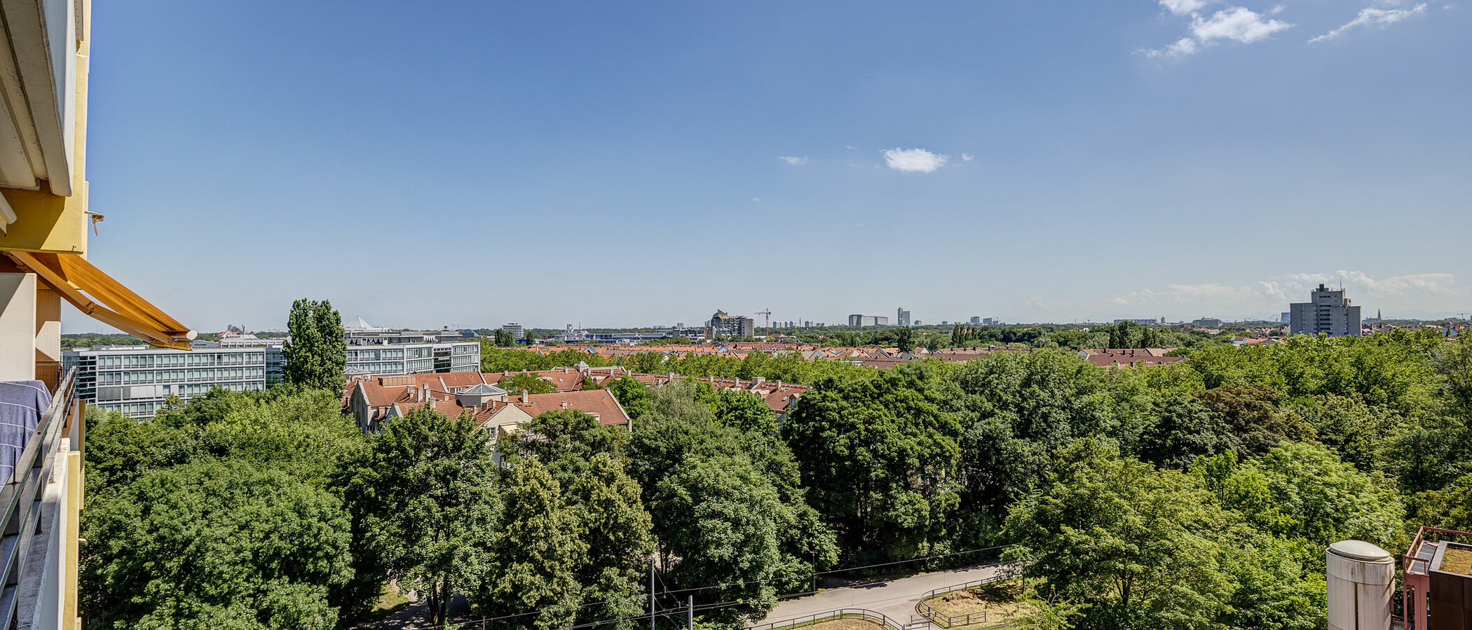 Flad München Schwabing (rechts der Leopoldstraße) 02 Udsigt 5389