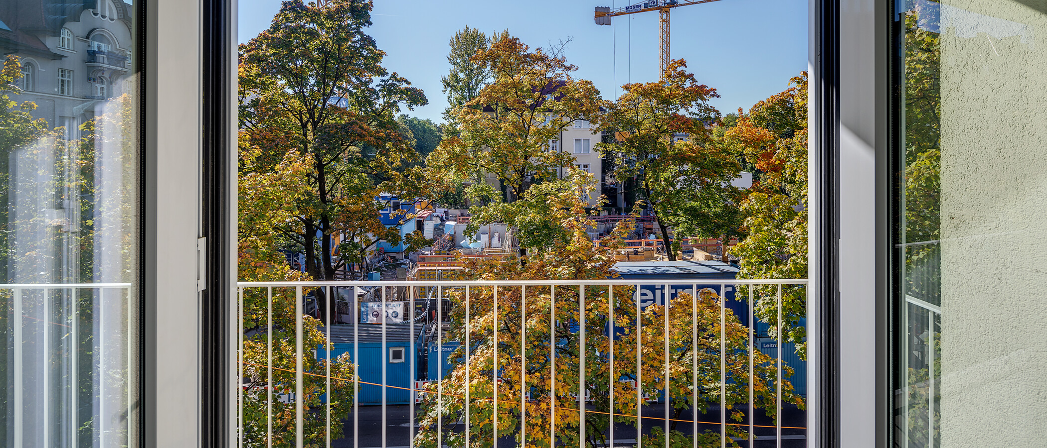Flad München Schwabing (links der Leopoldstraße) 01 Udsigt 5407