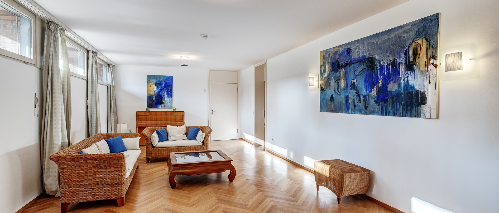 Rodinný dům München Obermenzing 01 2. obývací pokoj 5436