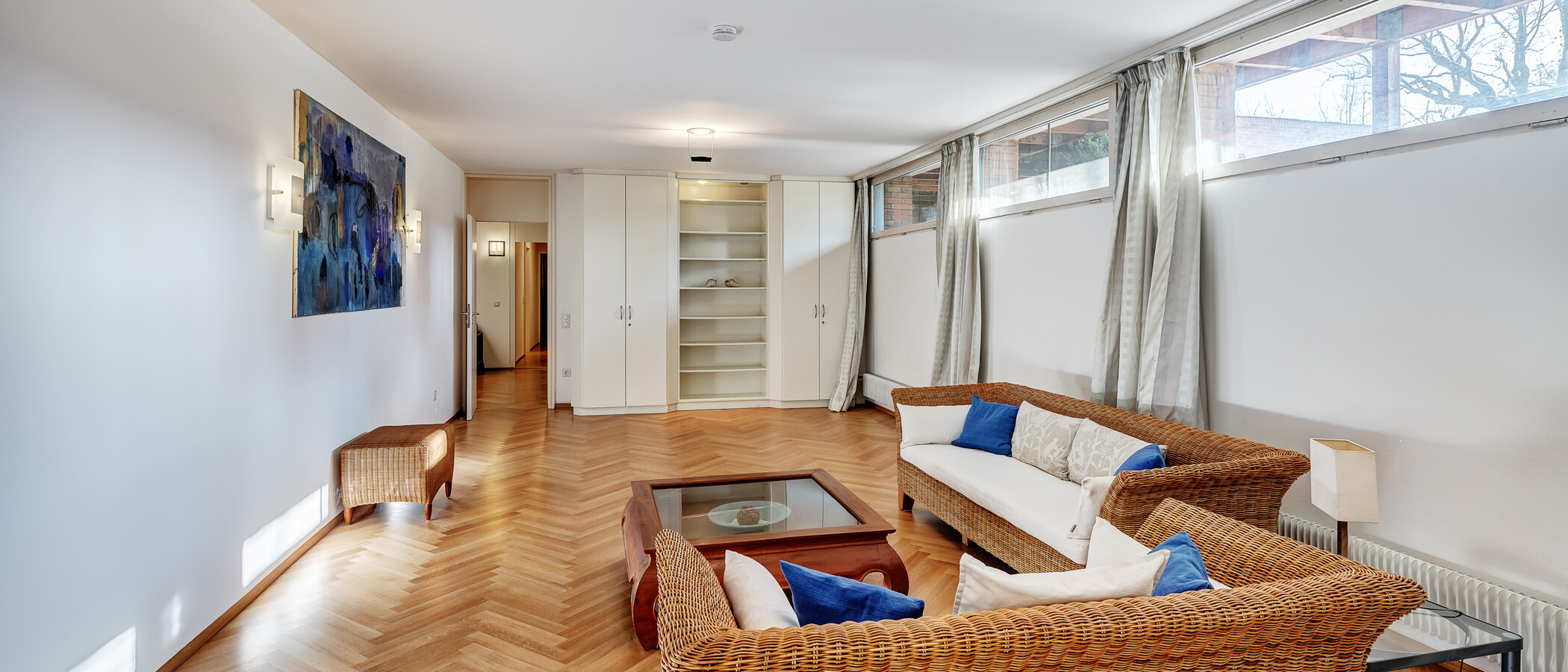 Rodinný dům München Obermenzing 03 2. obývací pokoj 5436