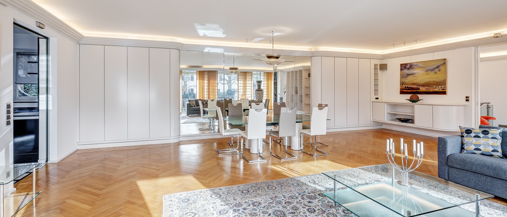 Rodinný dům München Obermenzing 05 Obývací pokoj 5436