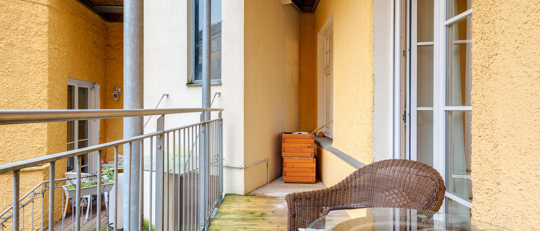 Flat München Schwabing 02 Balkong 5438