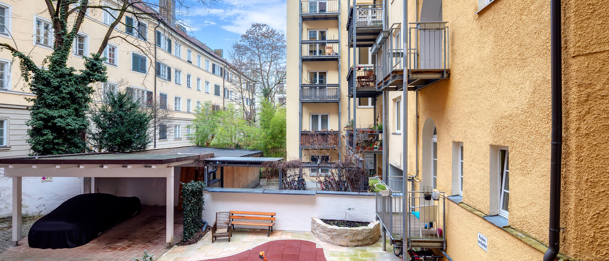 Flat München Schwabing 01 Utsikt 5438