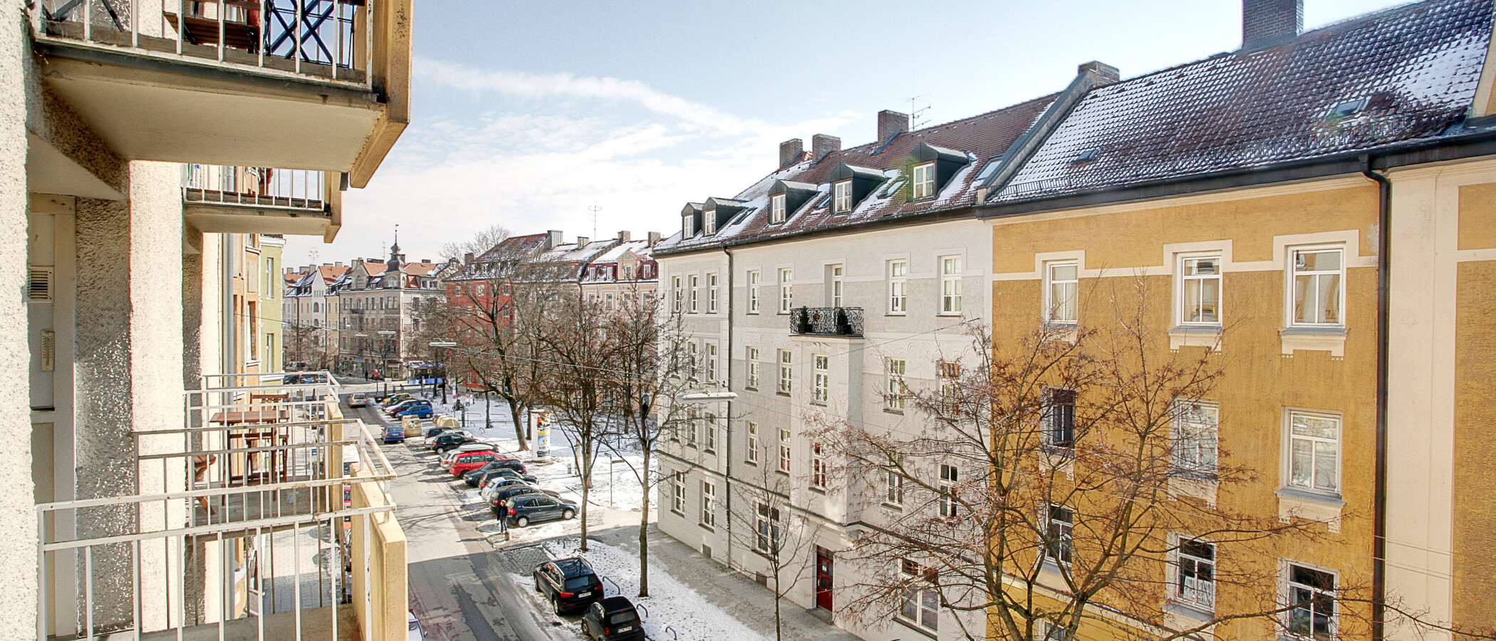Płaski München Schwabing 01 Widok 5442