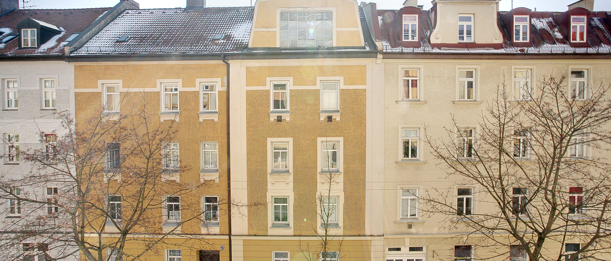 Płaski München Schwabing 02 Widok 5442