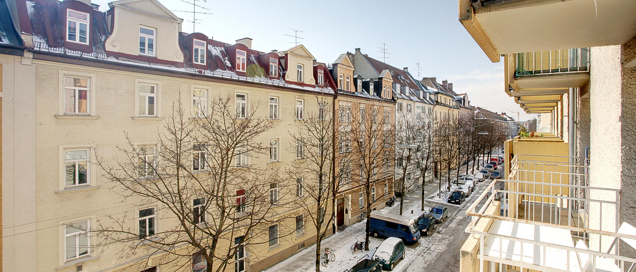 Płaski München Schwabing 03 Widok 5442