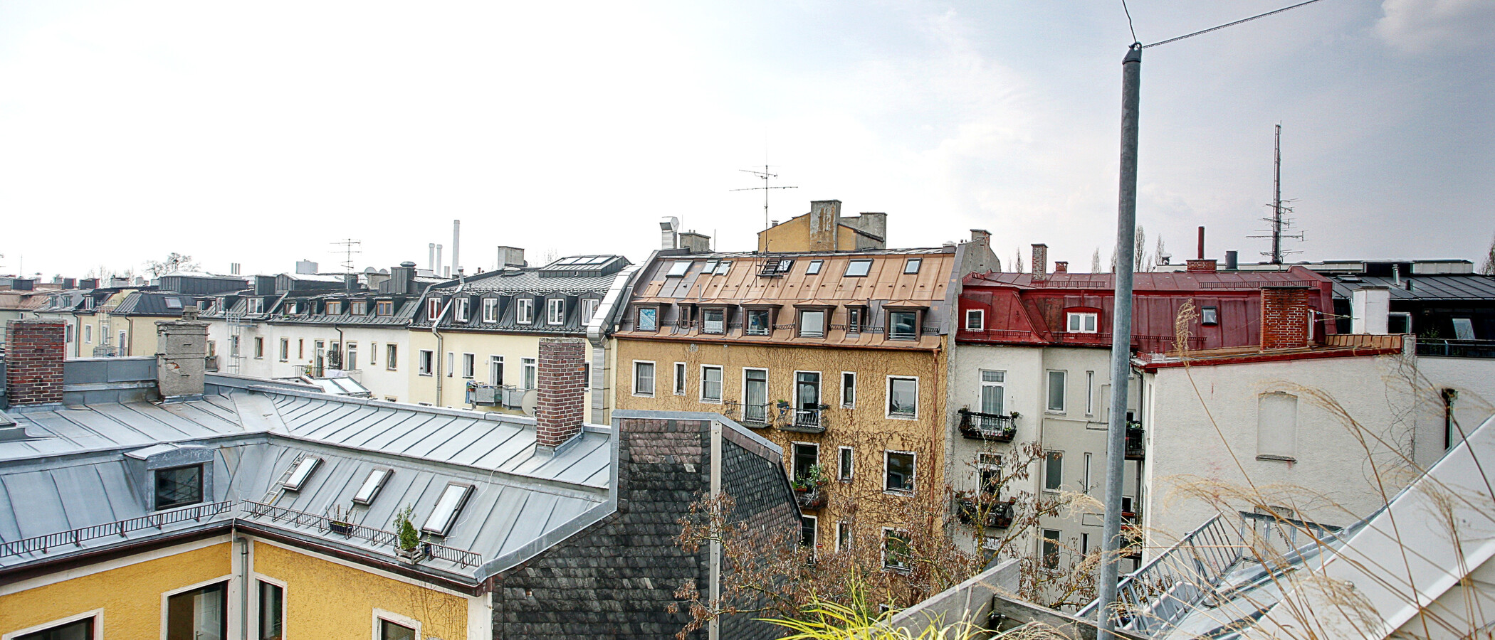 Тераса на даху плоска München Isarvorstadt 03 Вигляд 5524
