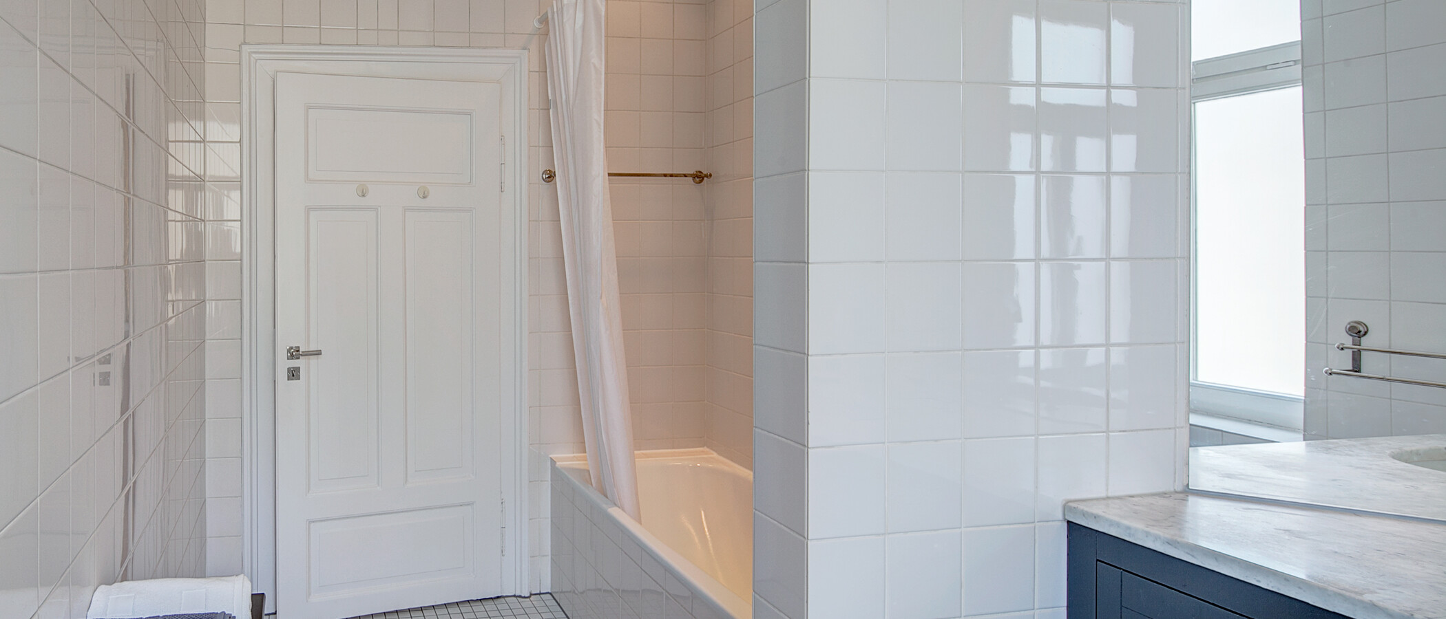 플랫 München Schwabing (links der Leopoldstraße) 01 욕실 556