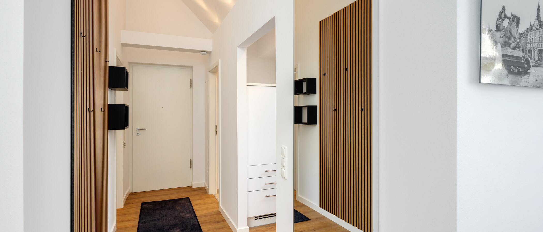 Tetőtéri lakás München Schwabing 01 Folyosó/folyosó 5576
