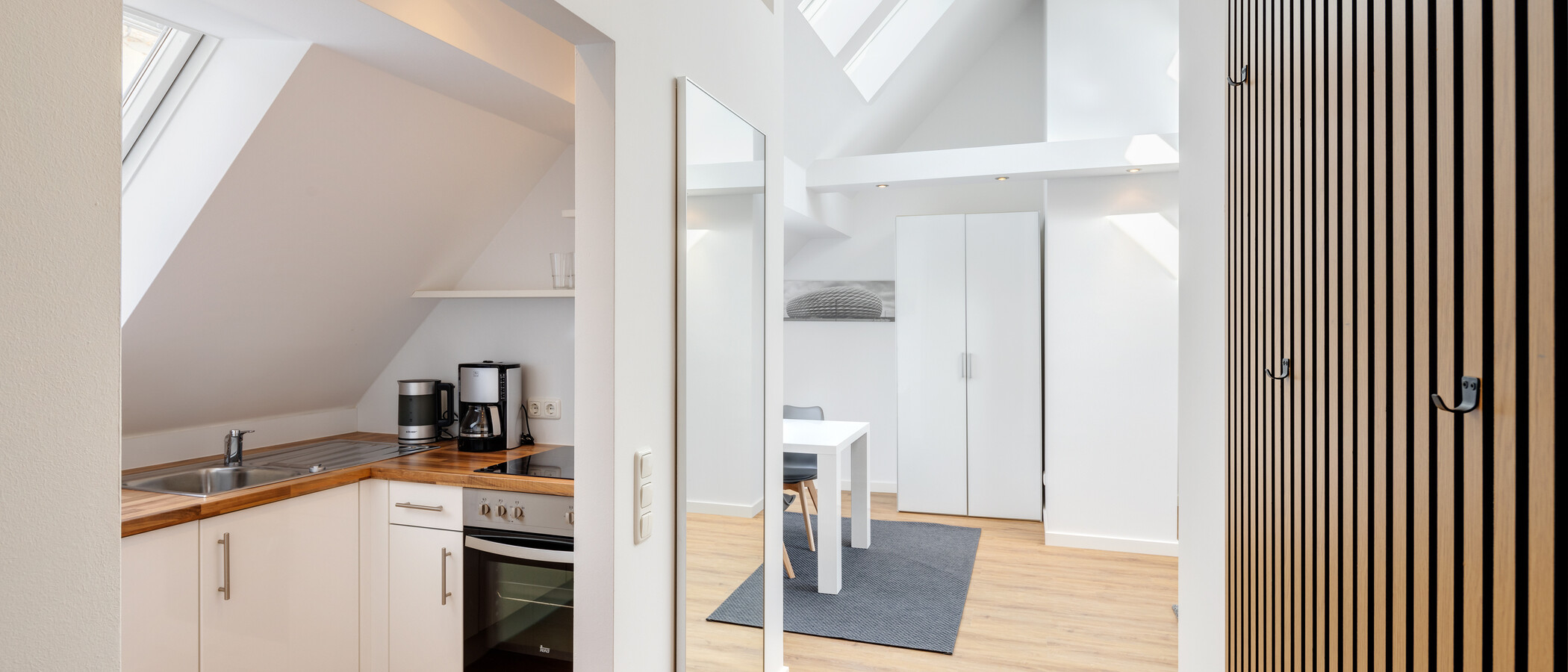 Tetőtéri lakás München Schwabing 03 Folyosó/folyosó 5576