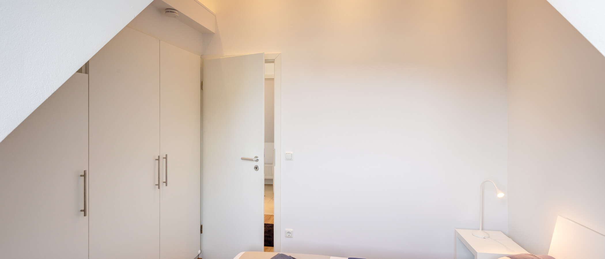 Tetőtéri lakás München Schwabing 03 Hálószoba 5576