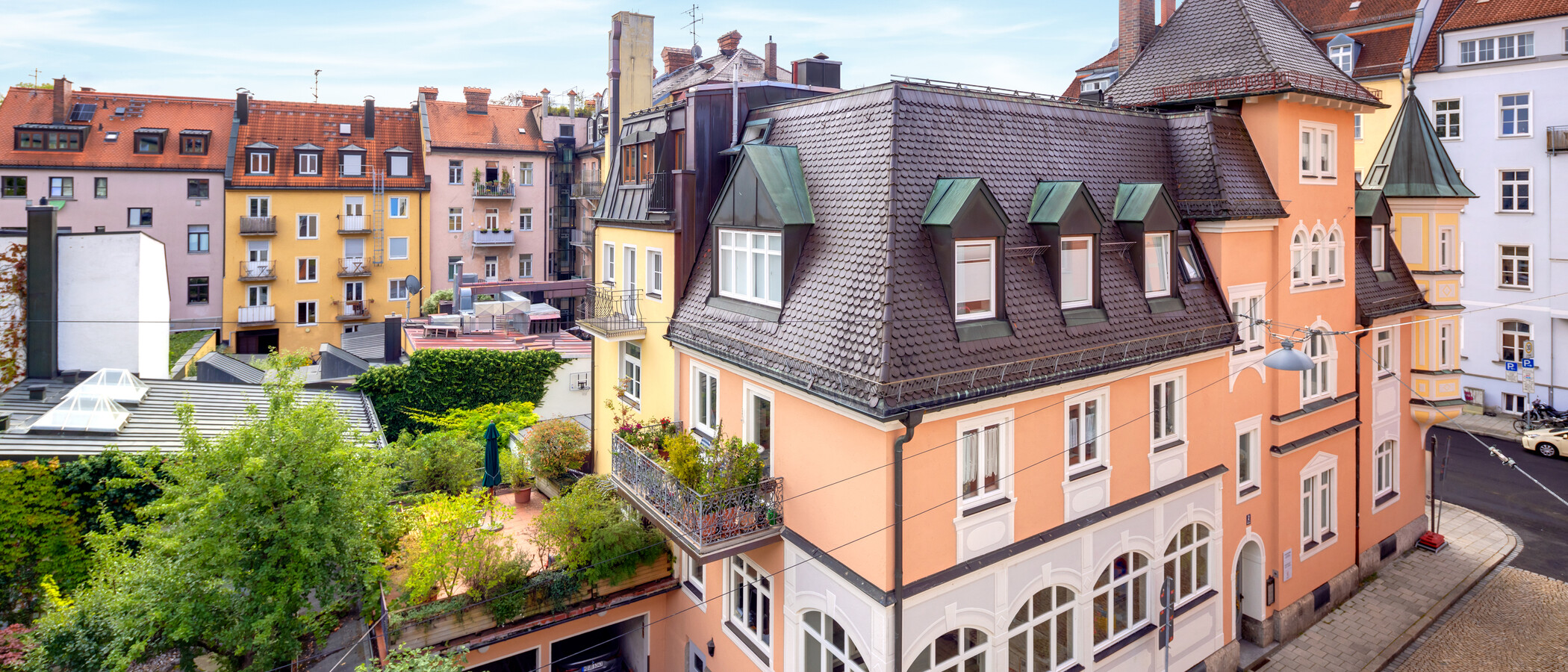 Ploché München Schwabing-Nord (zw. Leopoldstraße & Englischen Garten) 01 Zobrazit 5577