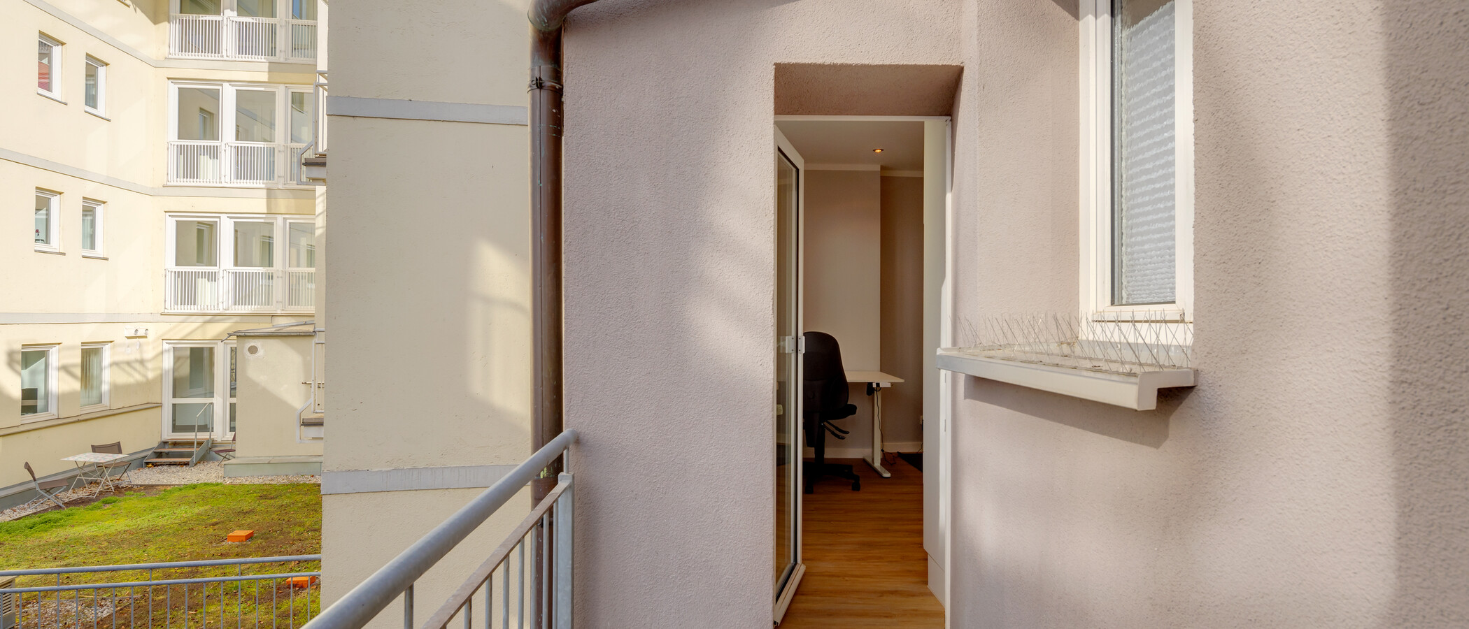 Плоский München Schwabing 02 Балкон 5589