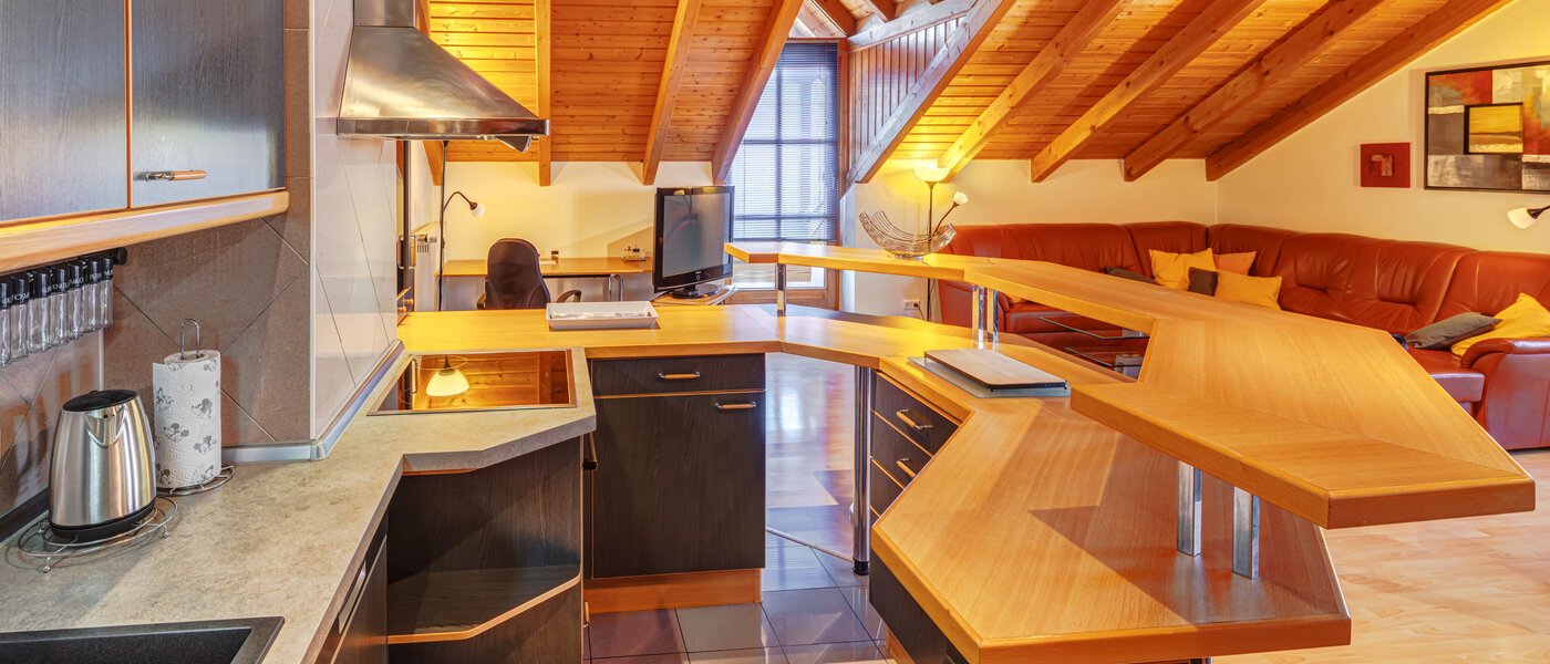 Podstrešno stanovanje München Am Hart 02 Kuhinja 5630