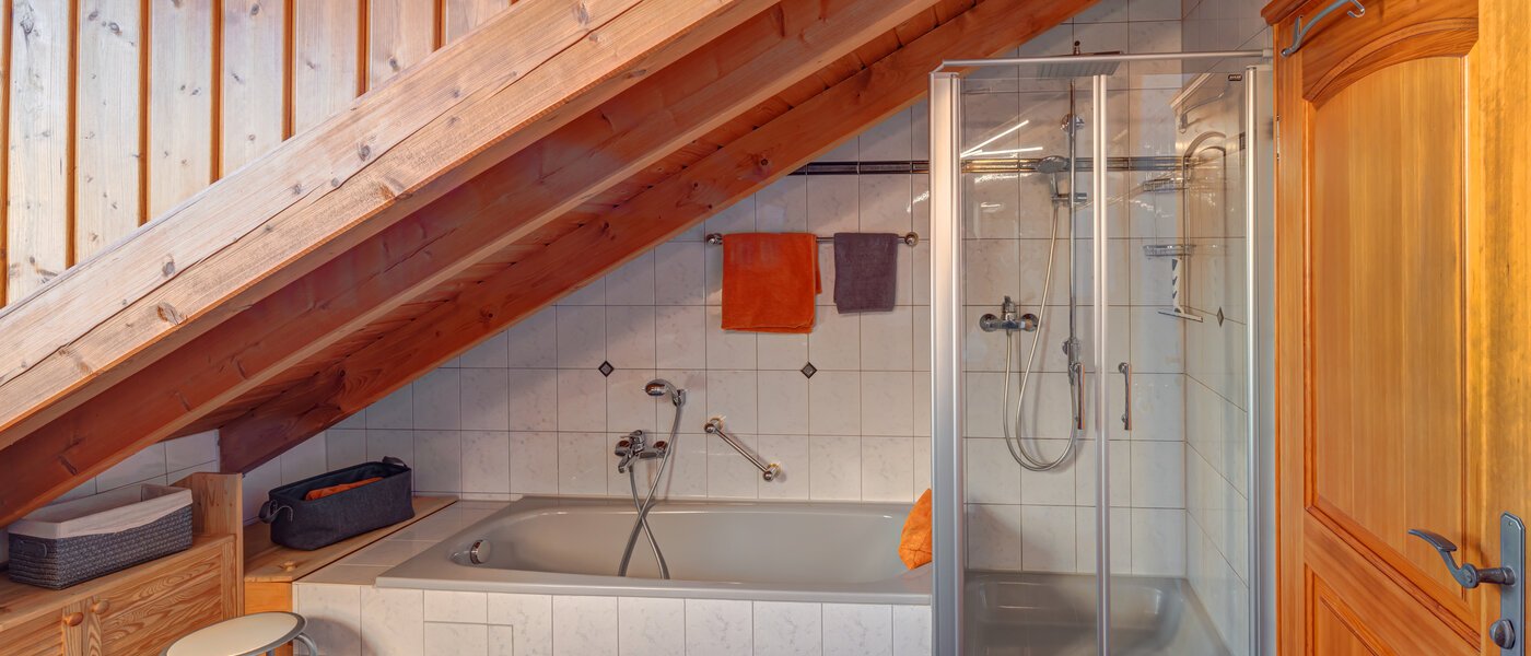 Podstrešno stanovanje München Am Hart 01 Kopalnica 5630