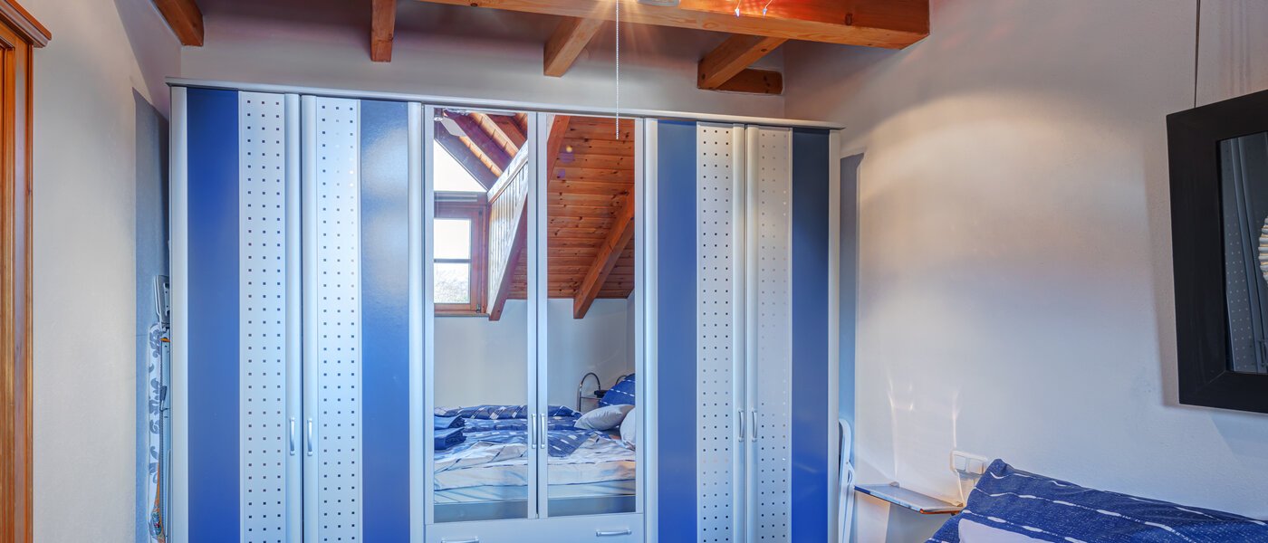 Podstrešno stanovanje München Am Hart 03 Spalnica 5630