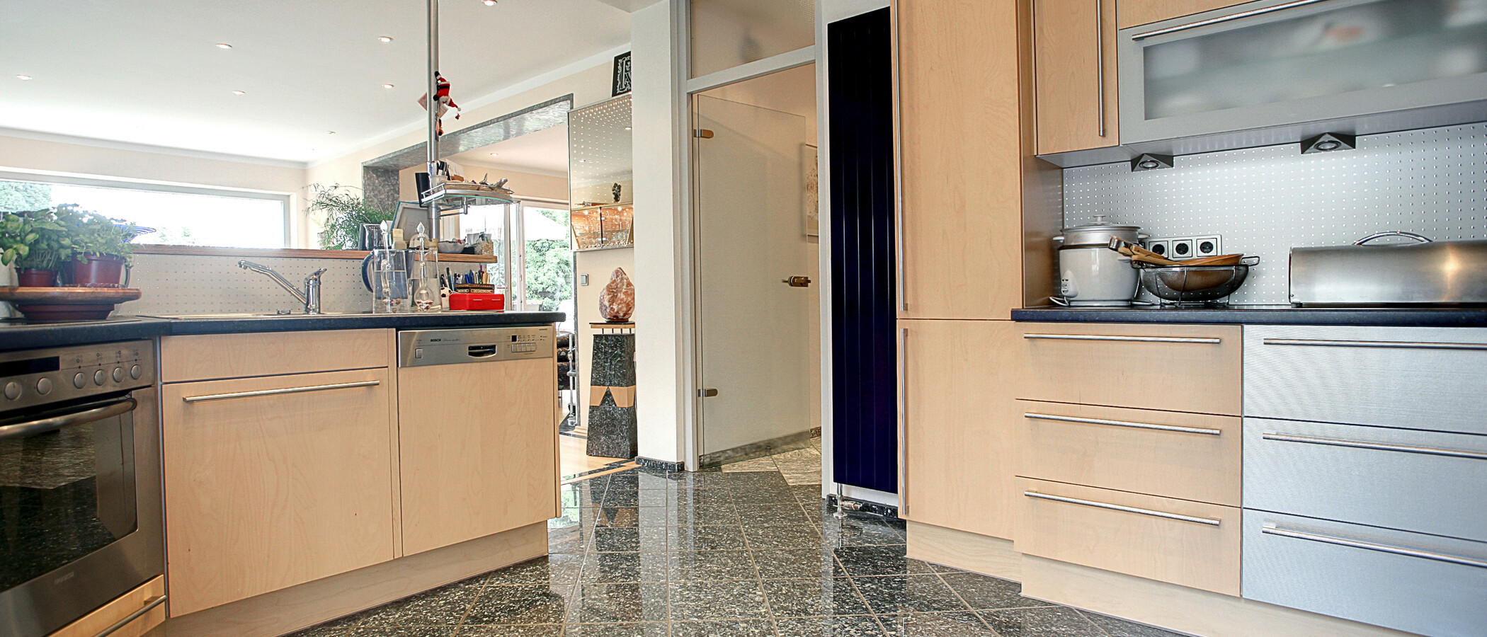 Apartamento com jardim Baierbrunn 05 Cozinha 5633