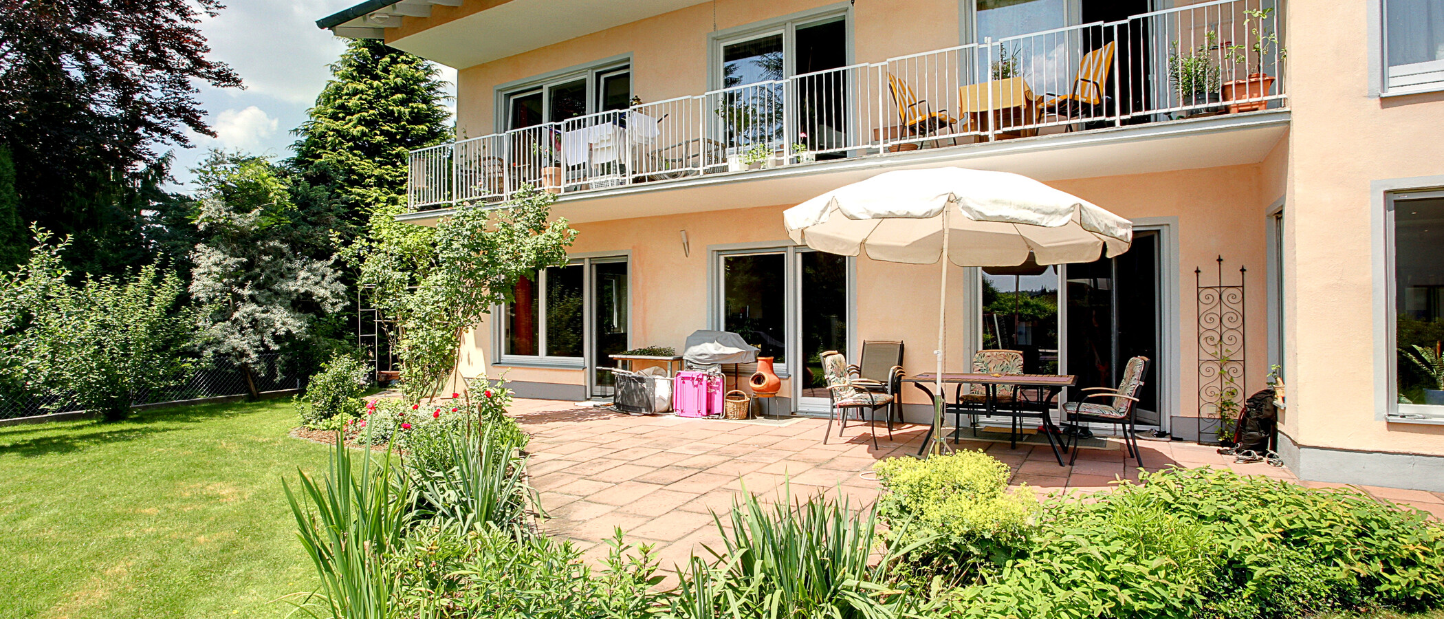 Apartamento com jardim Baierbrunn 03 Jardim 5633