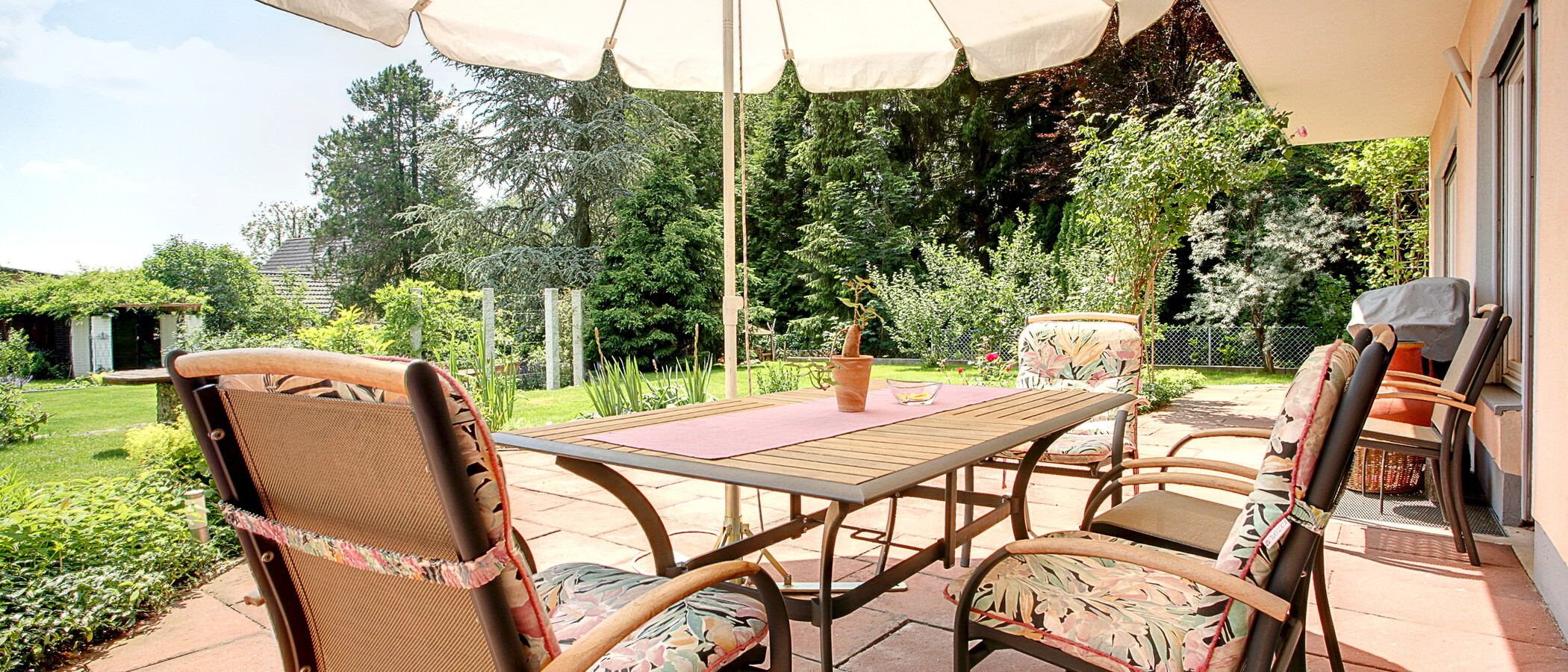 Apartamento com jardim Baierbrunn 04 Terraço 5633