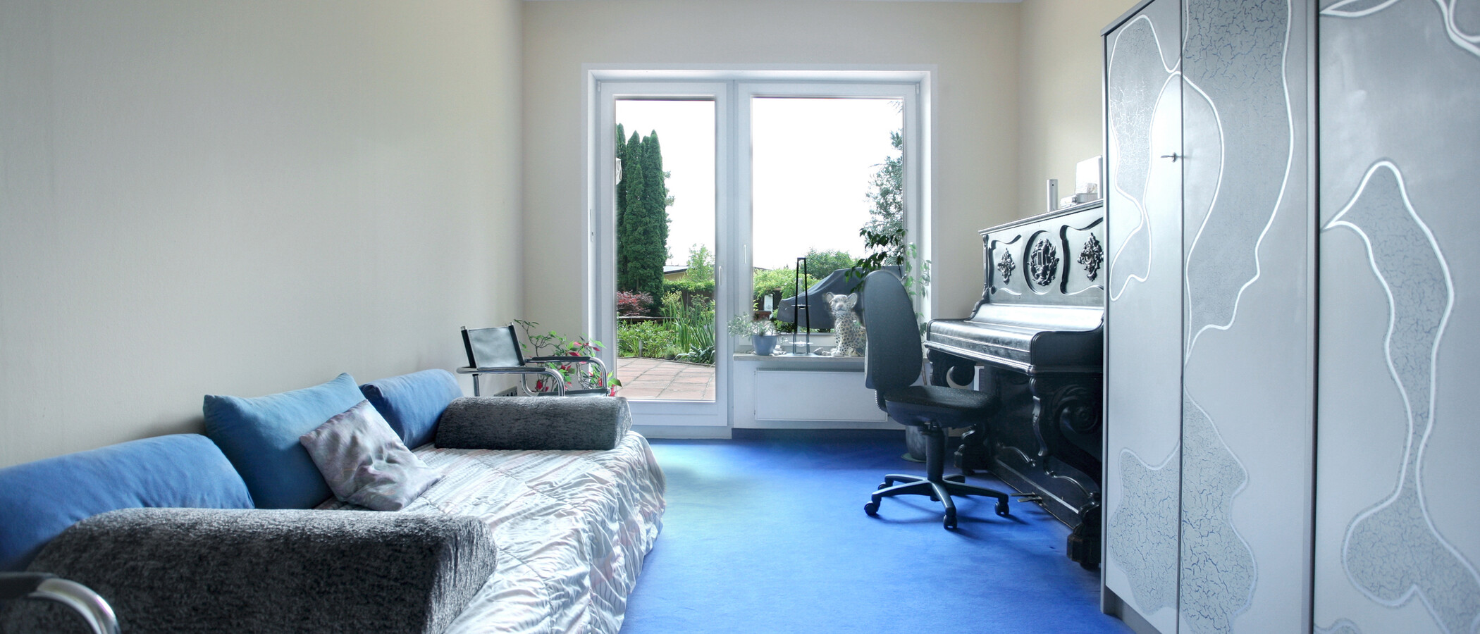 Apartamento com jardim Baierbrunn 01 2º quarto 5633