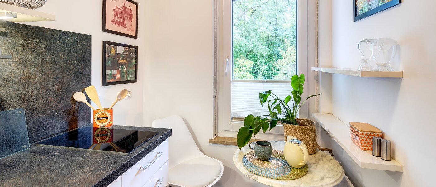 Flad München Schwabing-Nord (zw. Belgrad- & Leopoldstraße) 01 Køkken 565