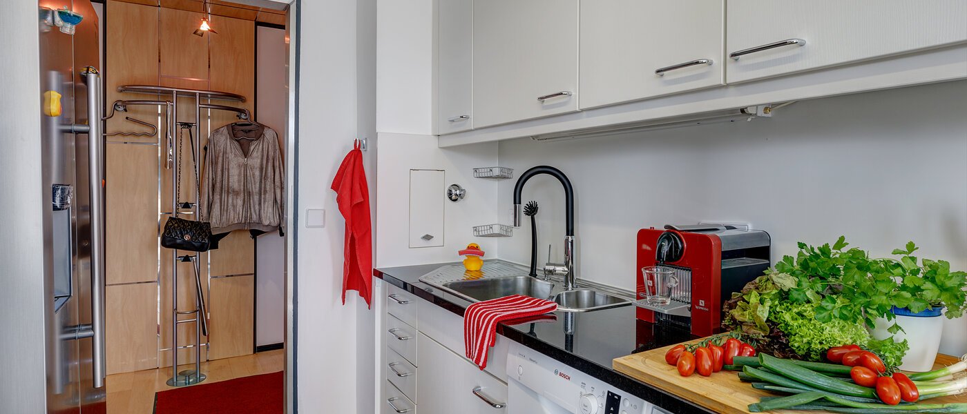 Плоский München Schwabing-West 03 Кухня 5654