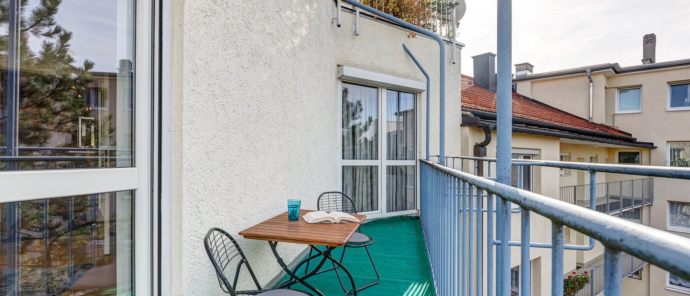 Плоский München Schwabing-West 03 Балкон 5654