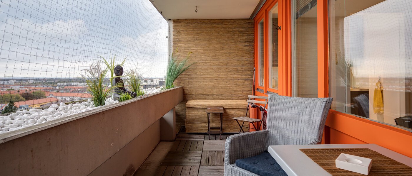 플랫 München Westend 02 Loggia 5709