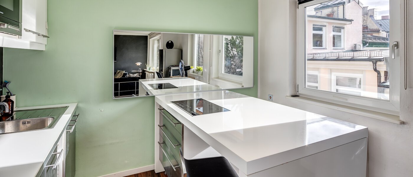 Ploché München Glockenbachviertel 01 Kuchyně 5802