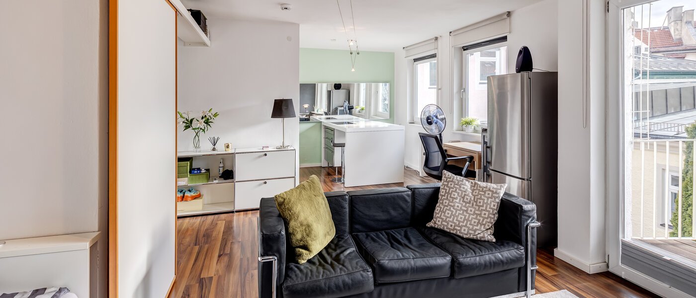 Ploché München Glockenbachviertel 04 Obývací prostor 5802