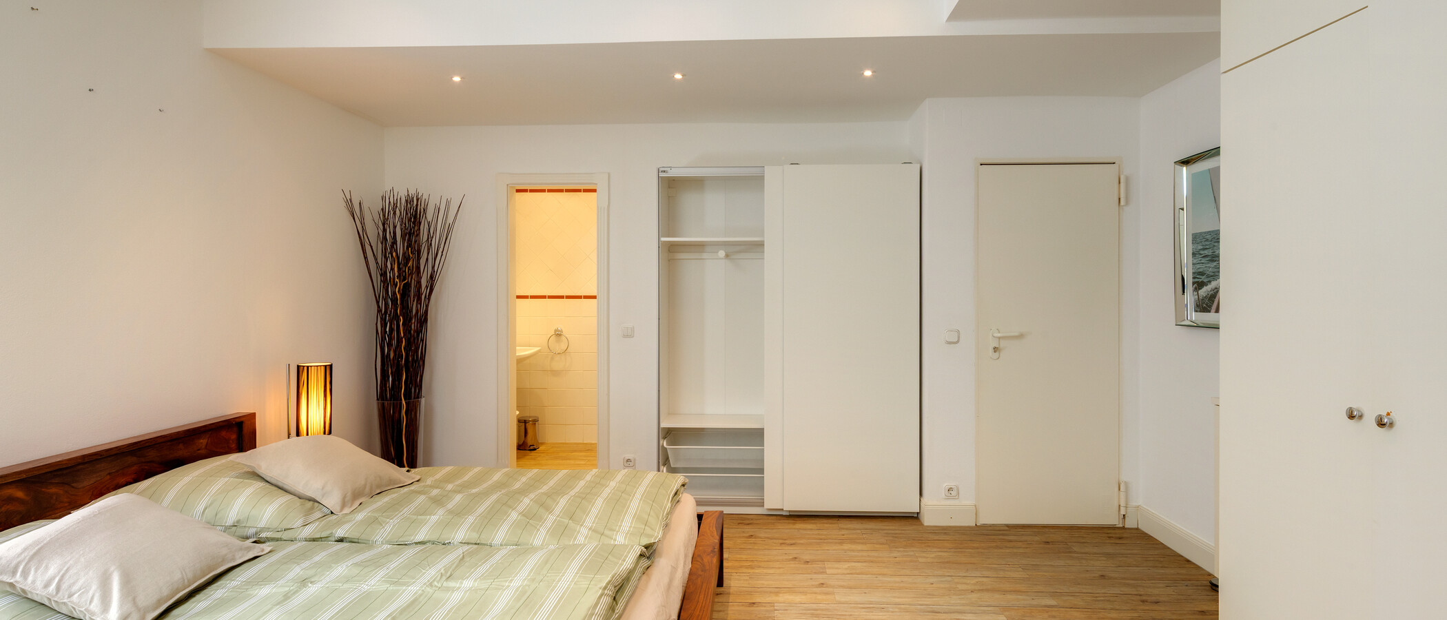 Mieszkanie typu maisonette München Lehel 02 Część sypialna 581