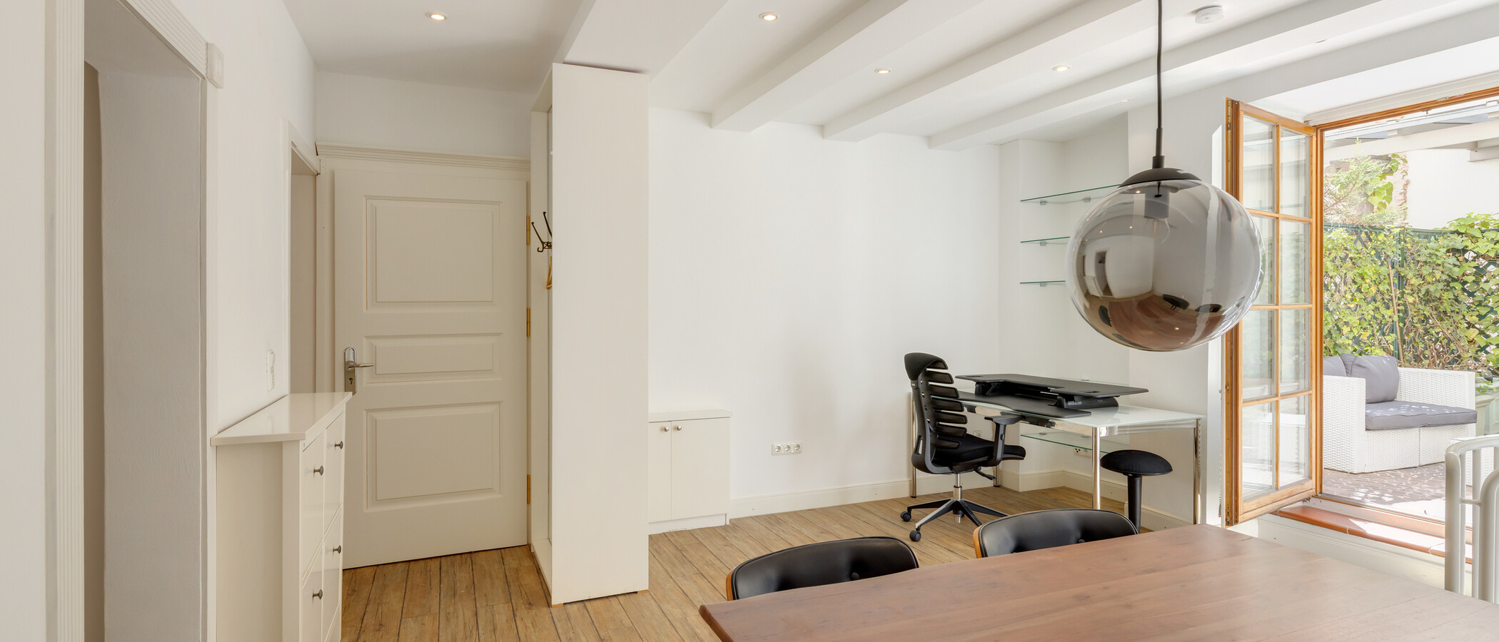 Mieszkanie typu maisonette München Lehel 03 Jadalnia 581