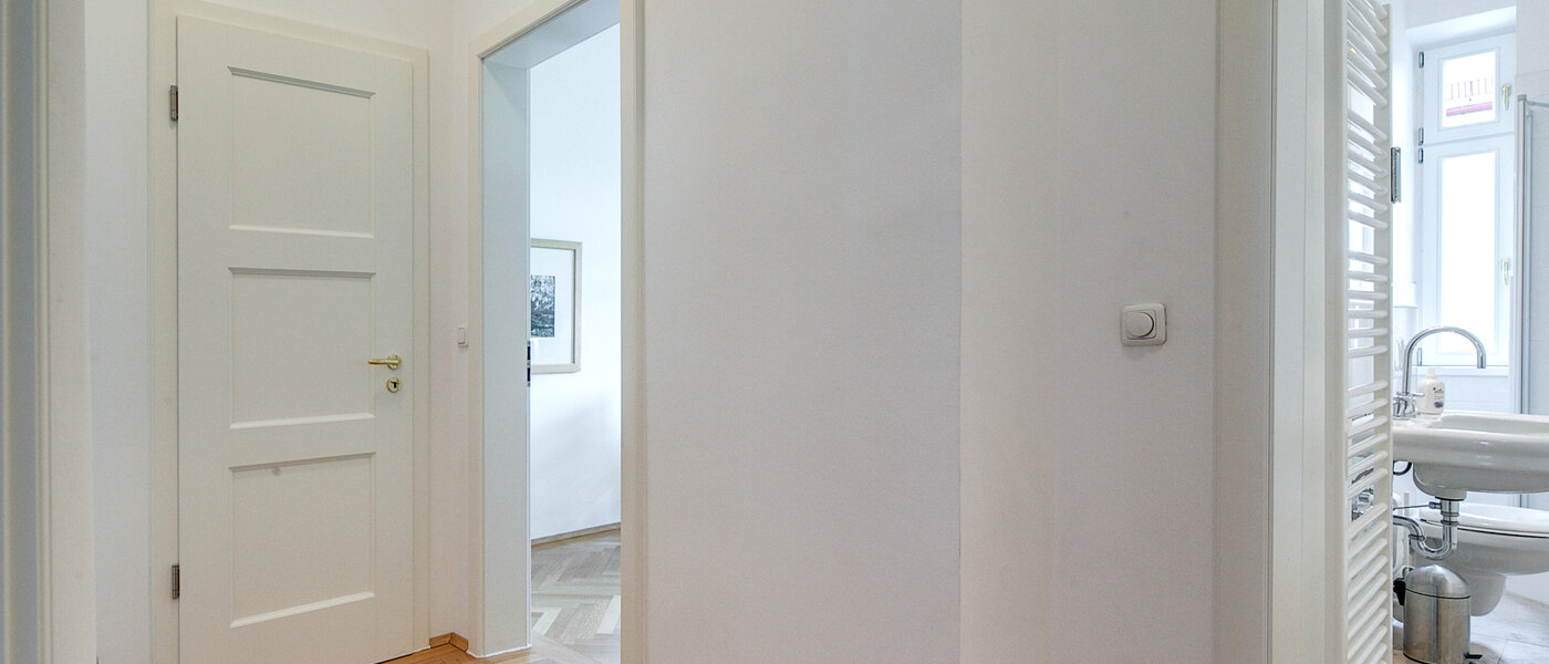 Düz München Schwabing-West (rund um den Bonner Platz) 03 Koridor/koridor geçidi 5818