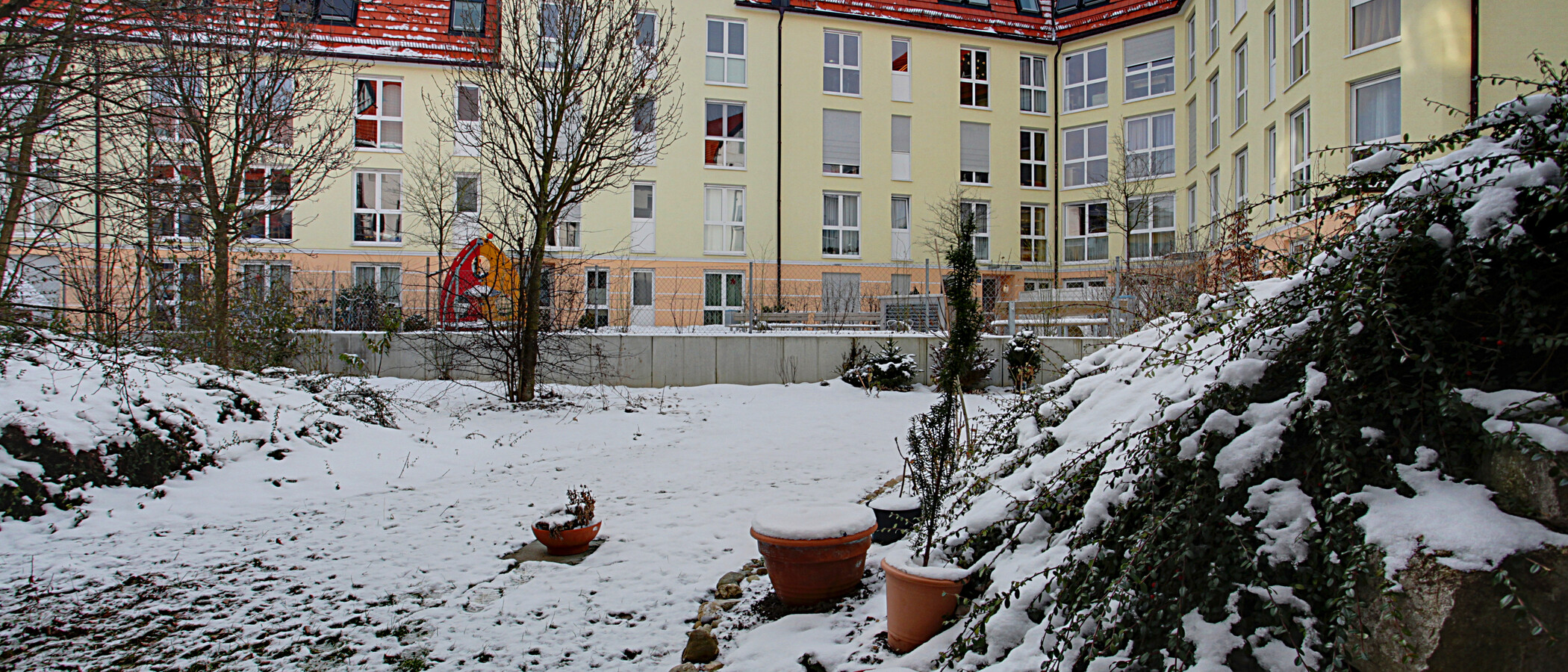 Płaski München Sendling-Westpark 01 Ogród 5910
