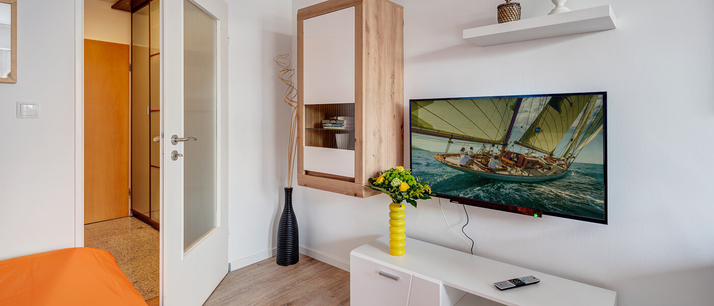 플랫 München Milbertshofen 03 거실 공간 5917