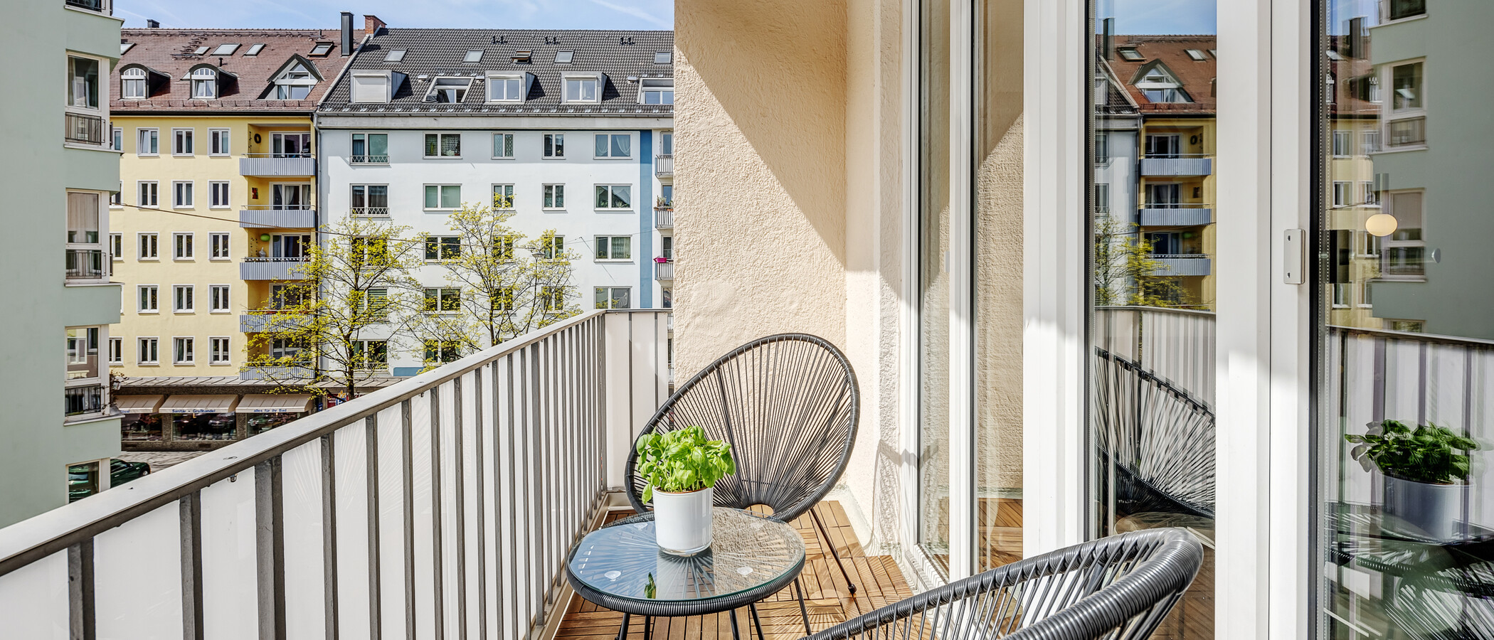 Düz München Maxvorstadt - Universitätsviertel 02 Balkon 5930