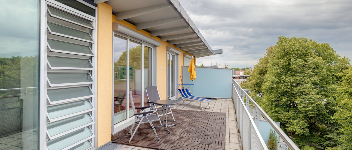 Апартамент с покривна тераса München Sendling-Westpark 01 Покривна тераса 5946