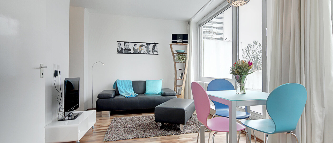 Płaski München Moosach 01 Część dzienna 5951