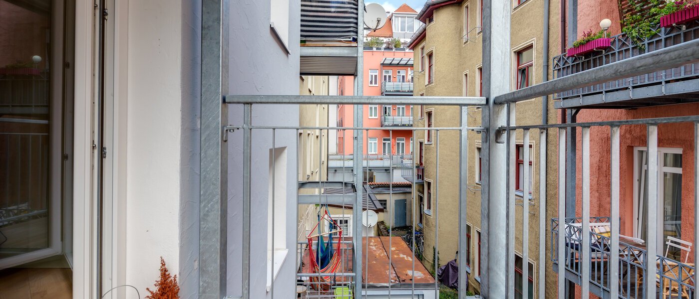 Плоский München Schwabing 02 Балкон 5987