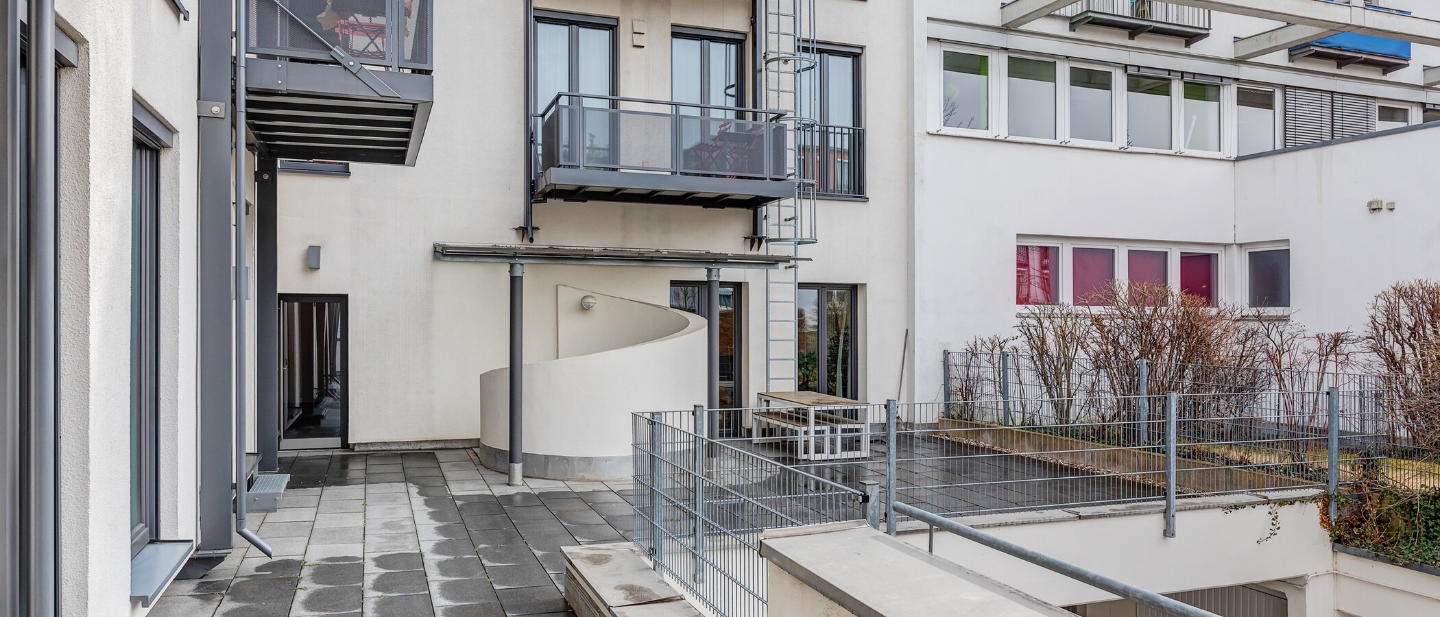 Ploché München Großhadern 01 Vnútorné nádvorie 6006