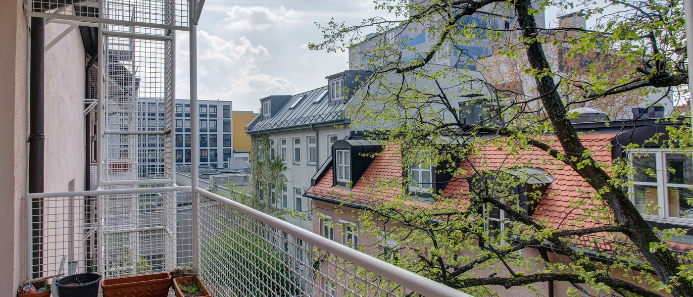 Ploché München Maxvorstadt - Universitätsviertel 03 Balkón 6047