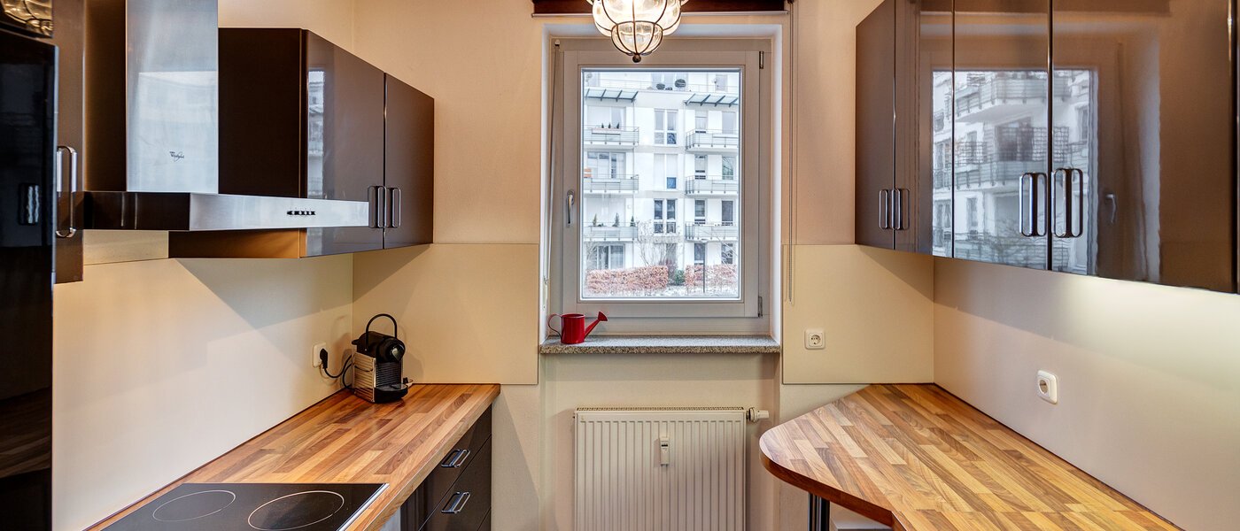 Плоский München Bogenhausen 01 Кухня 6185