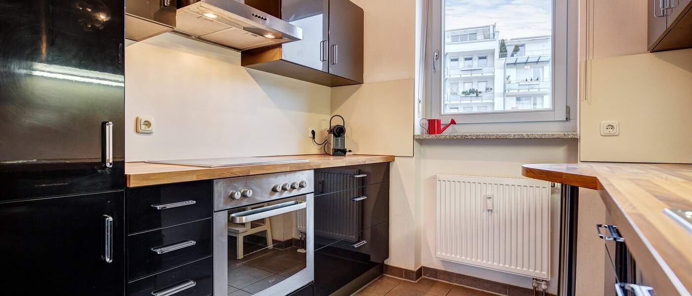 Плоский München Bogenhausen 02 Кухня 6185