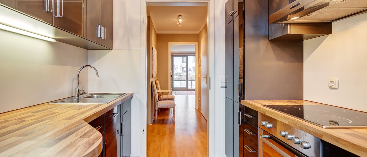 Плоский München Bogenhausen 04 Кухня 6185